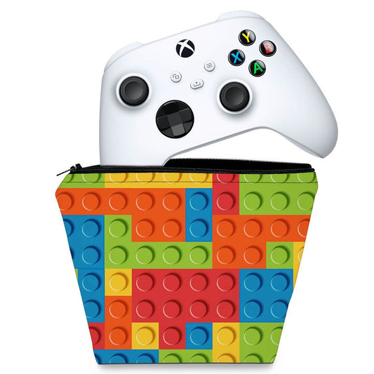Capa Case Xbox Series S X Controle - Lego Peça