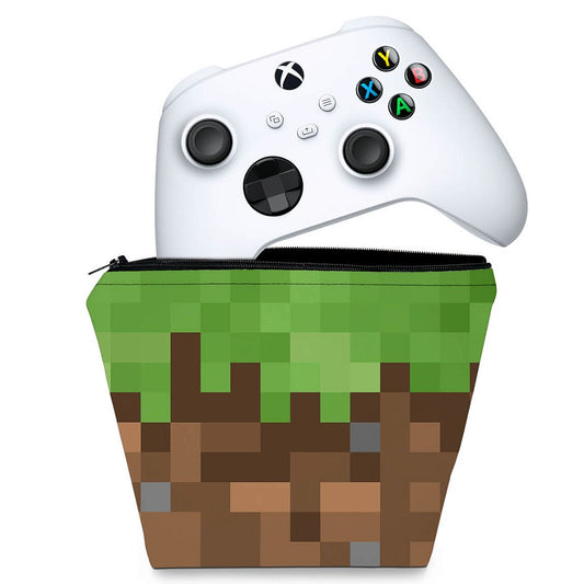 Capa Case Xbox Series S X Controle - Minecraft