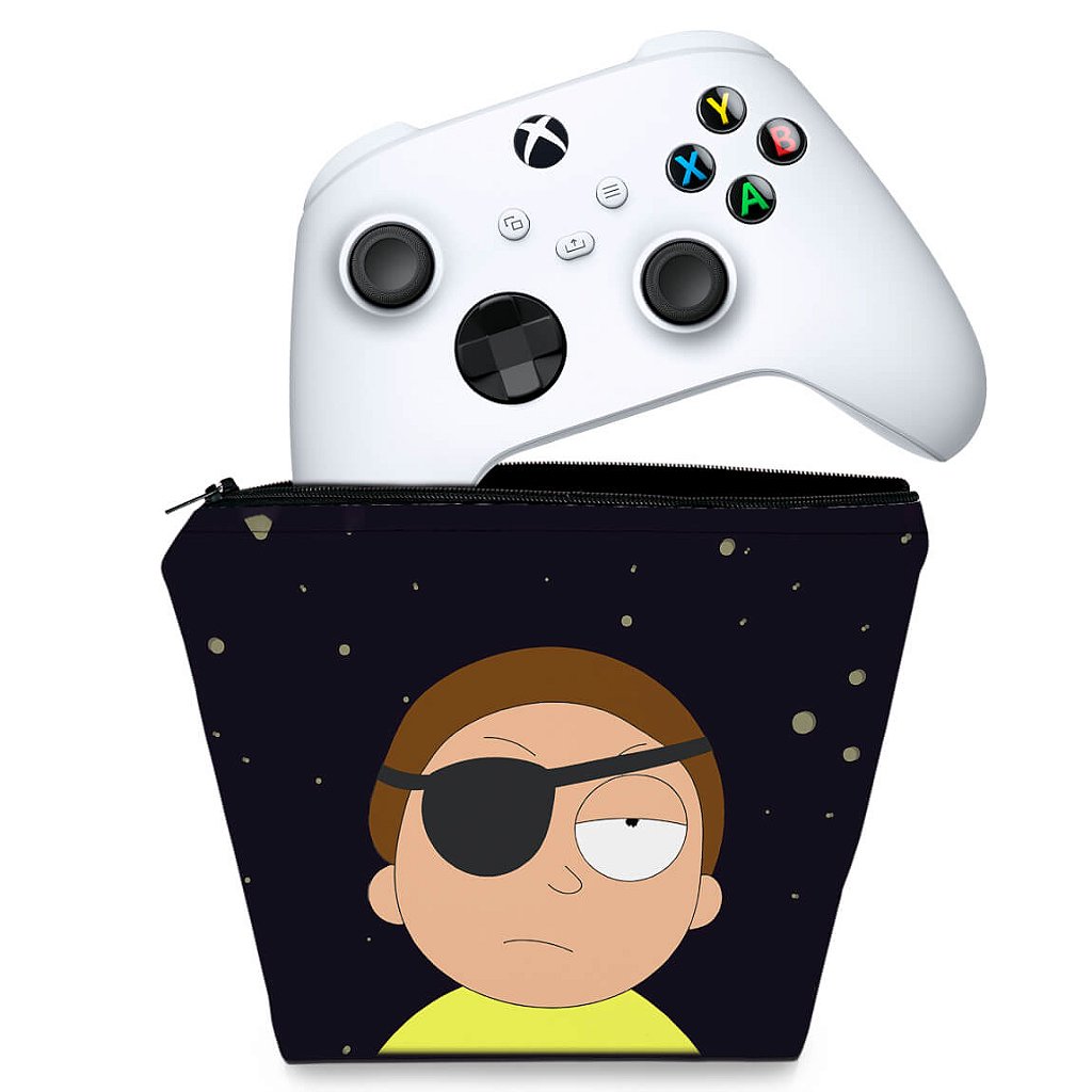 Capa Case Xbox Series S X Controle - Morty Rick And Morty