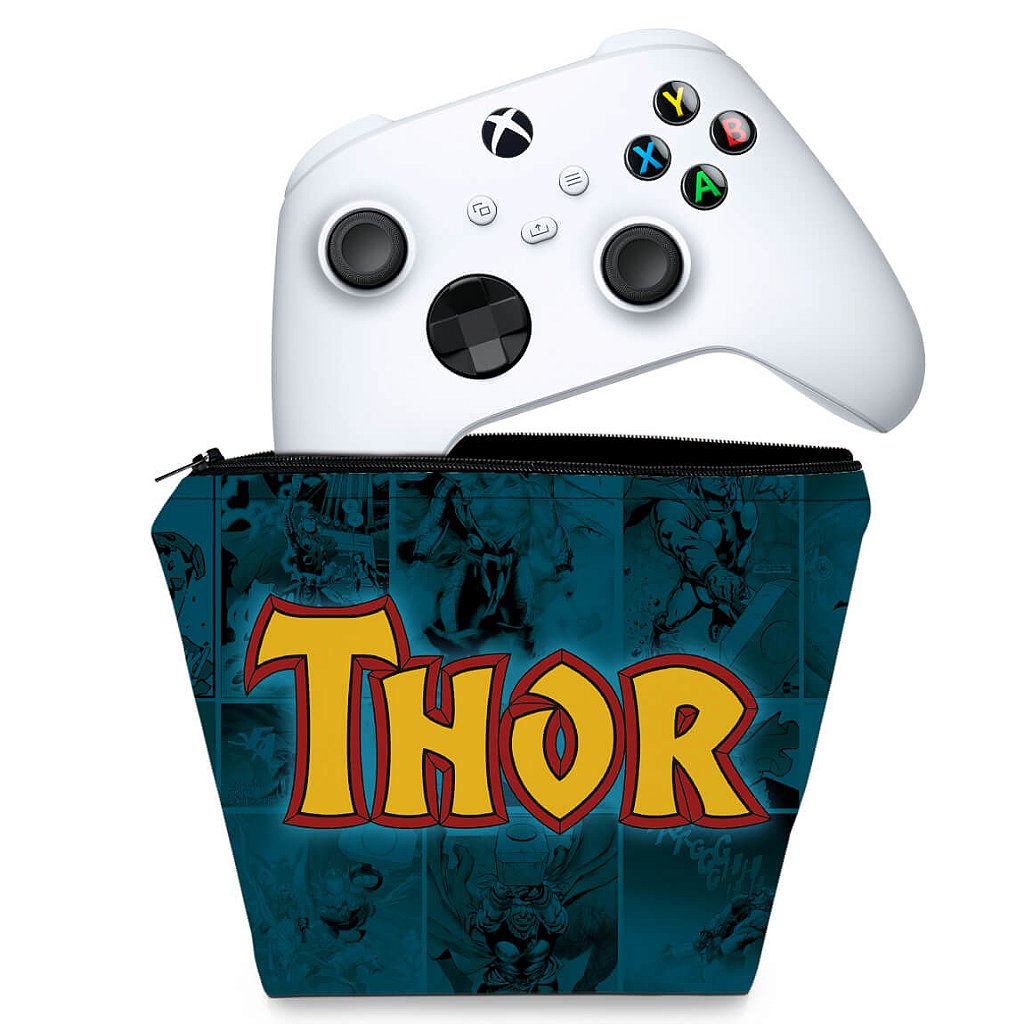 Capa Case Xbox Series S X Controle - Thor Comics