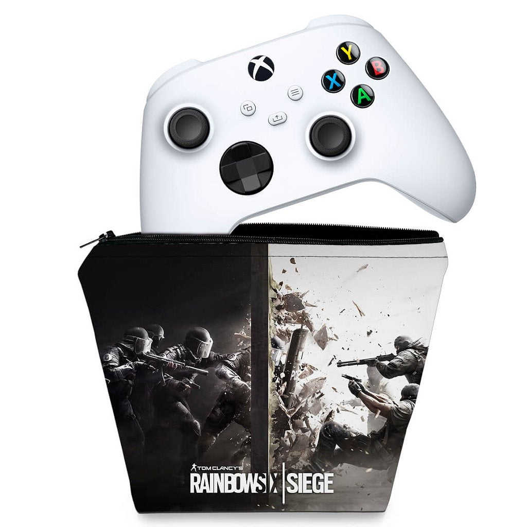 Capa Case Xbox Series S X Controle - Tom Clancy's Rainbow Six Siege
