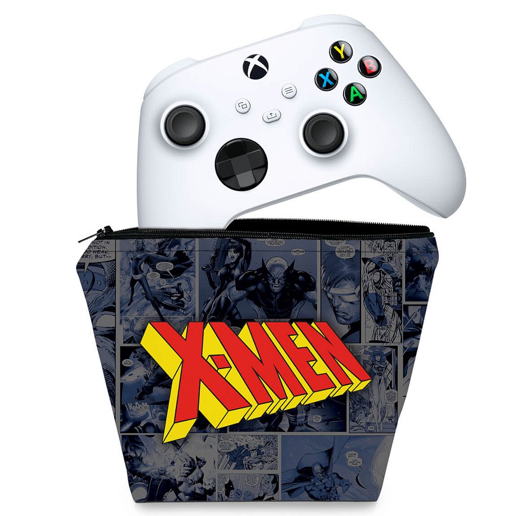 Capa Case Xbox Series S X Controle - X-Men Comics