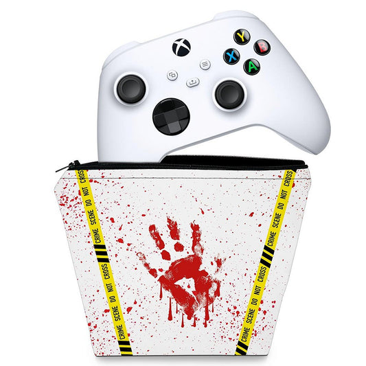 Capa Case Xbox Series S X Controle - Cena De Crime Scene