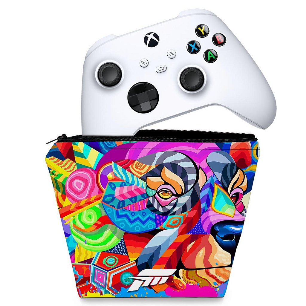 Capa Case Xbox Series S X Controle - Forza Horizon 5