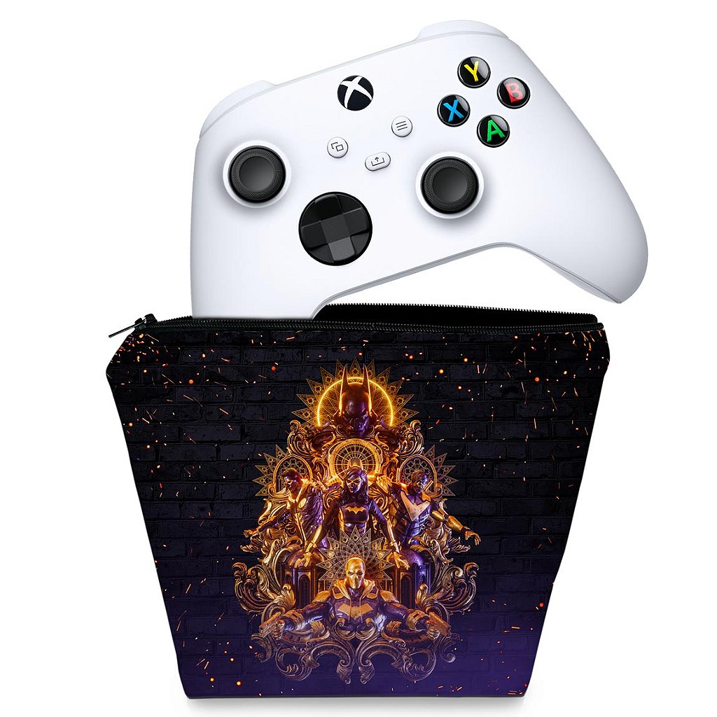 Capa Case Xbox Series S X Controle - Gotham Knights