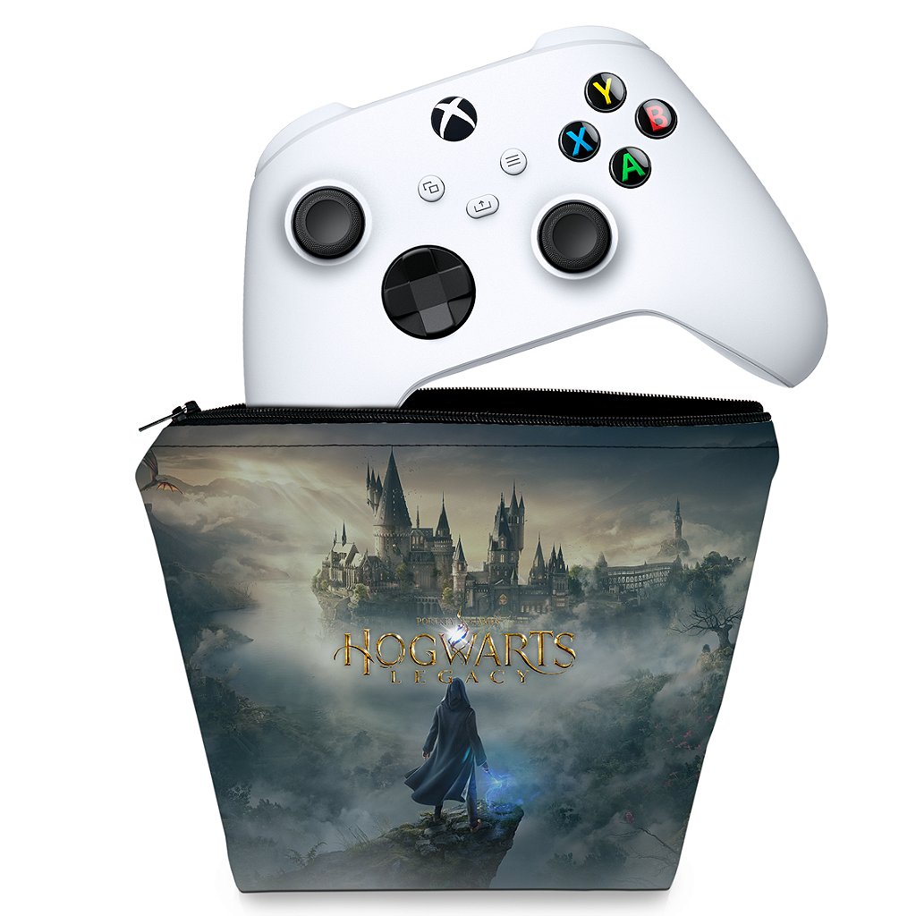 Capa Case Xbox Series S X Controle - Hogwarts Legacy