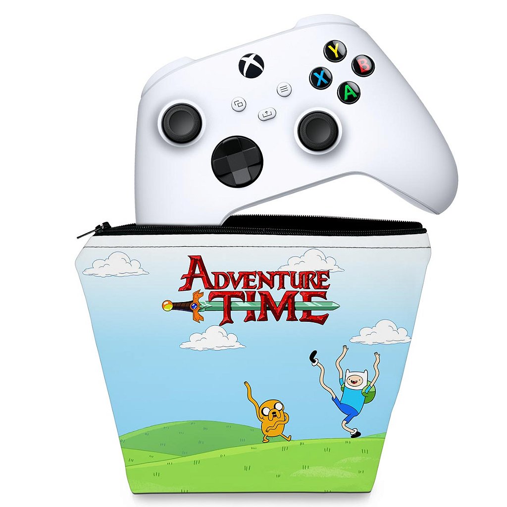 Capa Case Xbox Series S X Controle - Hora de Aventura