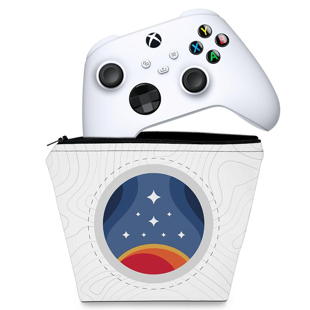 Capa Case Xbox Series S X Controle - Starfield Edition