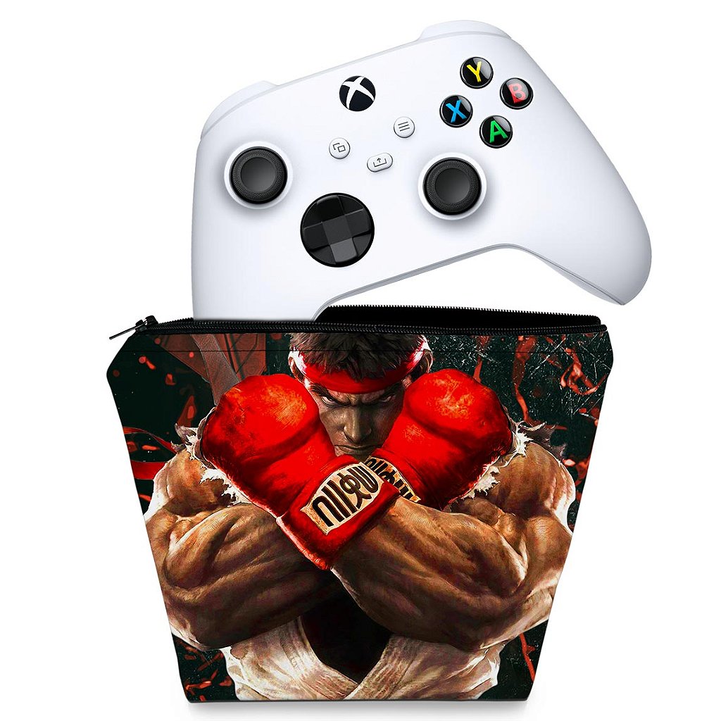 Capa Case Xbox Series S X Controle - Street Fighter V