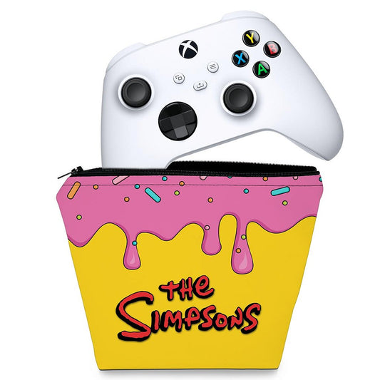Capa Case Xbox Series S X Controle - The Simpsons