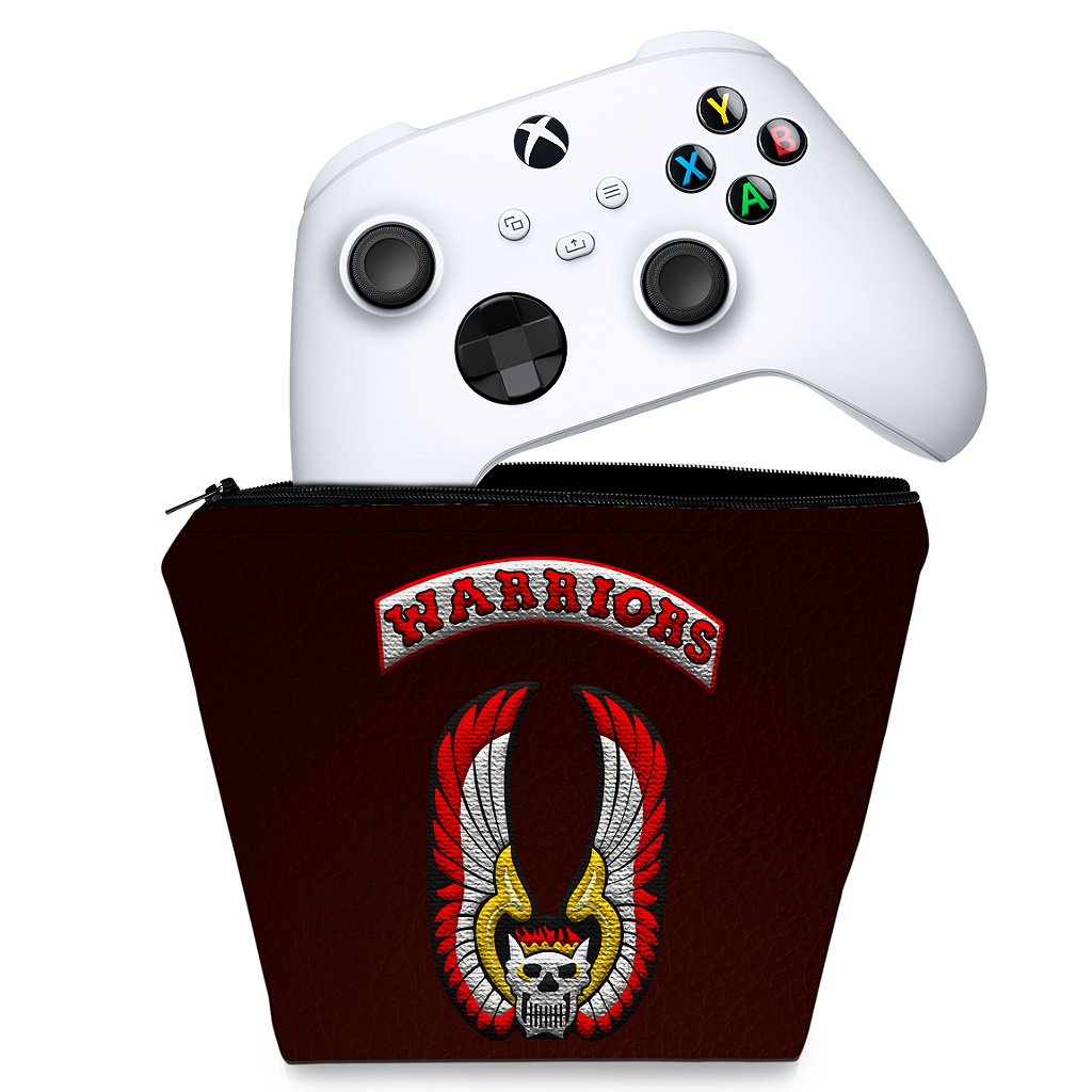 Capa Case Xbox Series S X Controle - The Warriors