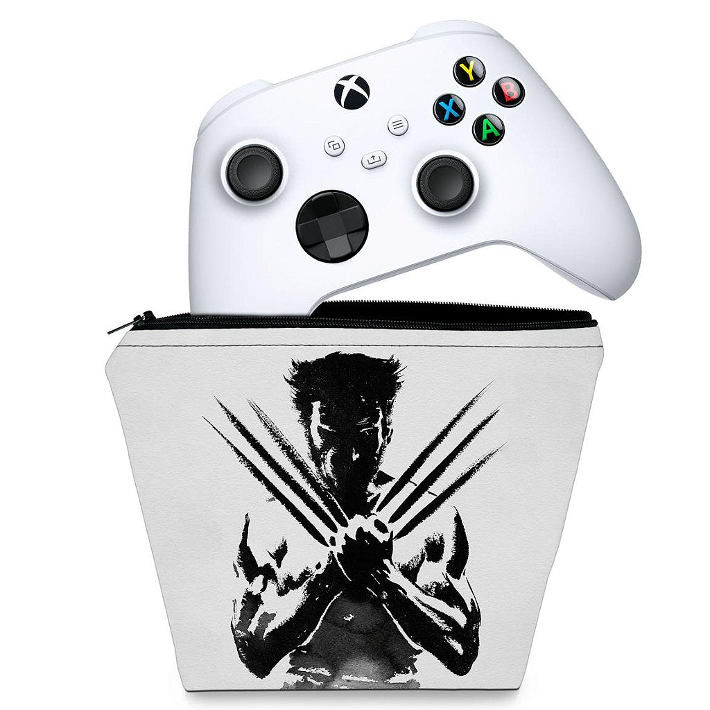 Capa Case Xbox Series S X Controle - Wolverine X-men