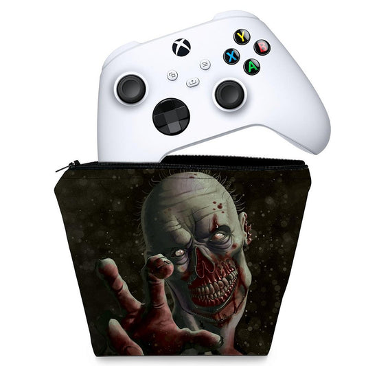 Capa Case Xbox Series S X Controle - Zombie Zumbi The Walking