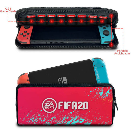 Case Nintendo Switch Bolsa Estojo - Fifa 20
