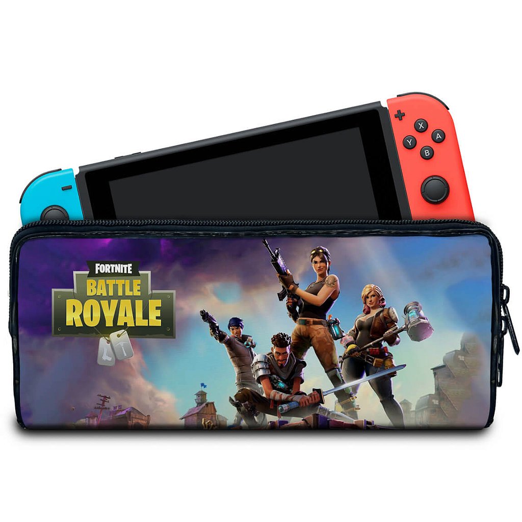 Case Nintendo Switch Bolsa Estojo - Fortnite