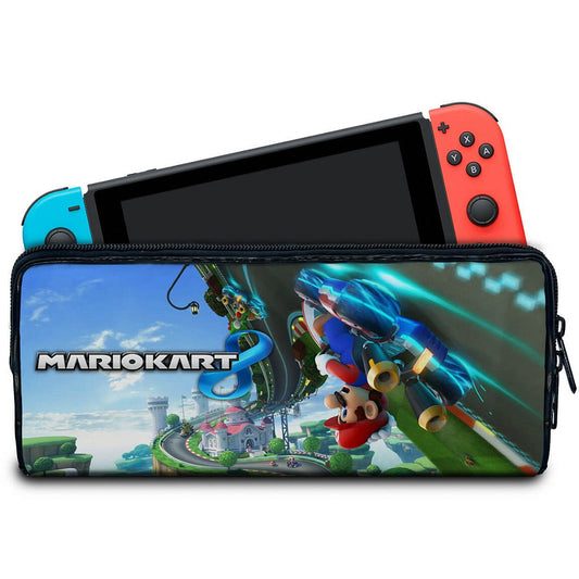 Case Nintendo Switch Bolsa Estojo - Mario Kart 8