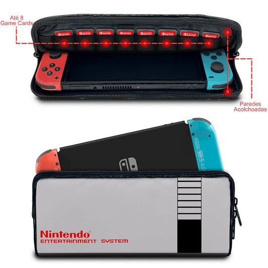 Case Nintendo Switch Bolsa Estojo - Nintendinho Nes
