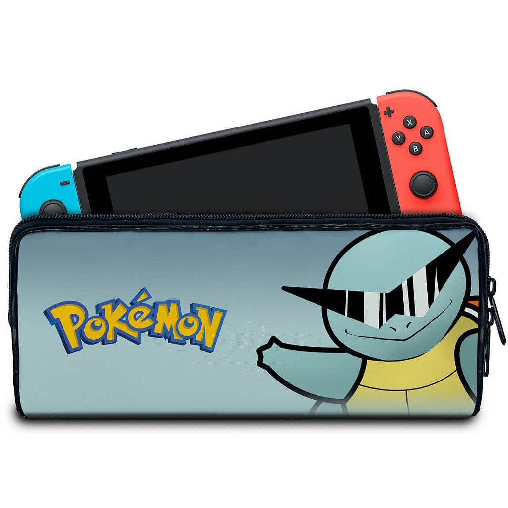 Case Nintendo Switch Bolsa Estojo - Pokémon Squirtle