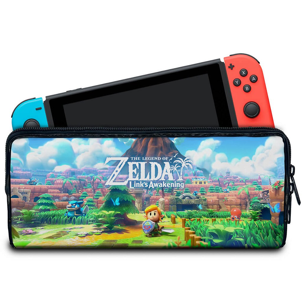 Case Nintendo Switch Bolsa Estojo - Zelda Link's Awakening