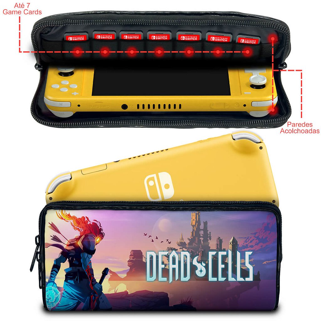 Case Nintendo Switch 1 Lite Bolsa Estojo - Dead Cells - Pop Arte Skins - foto 2
