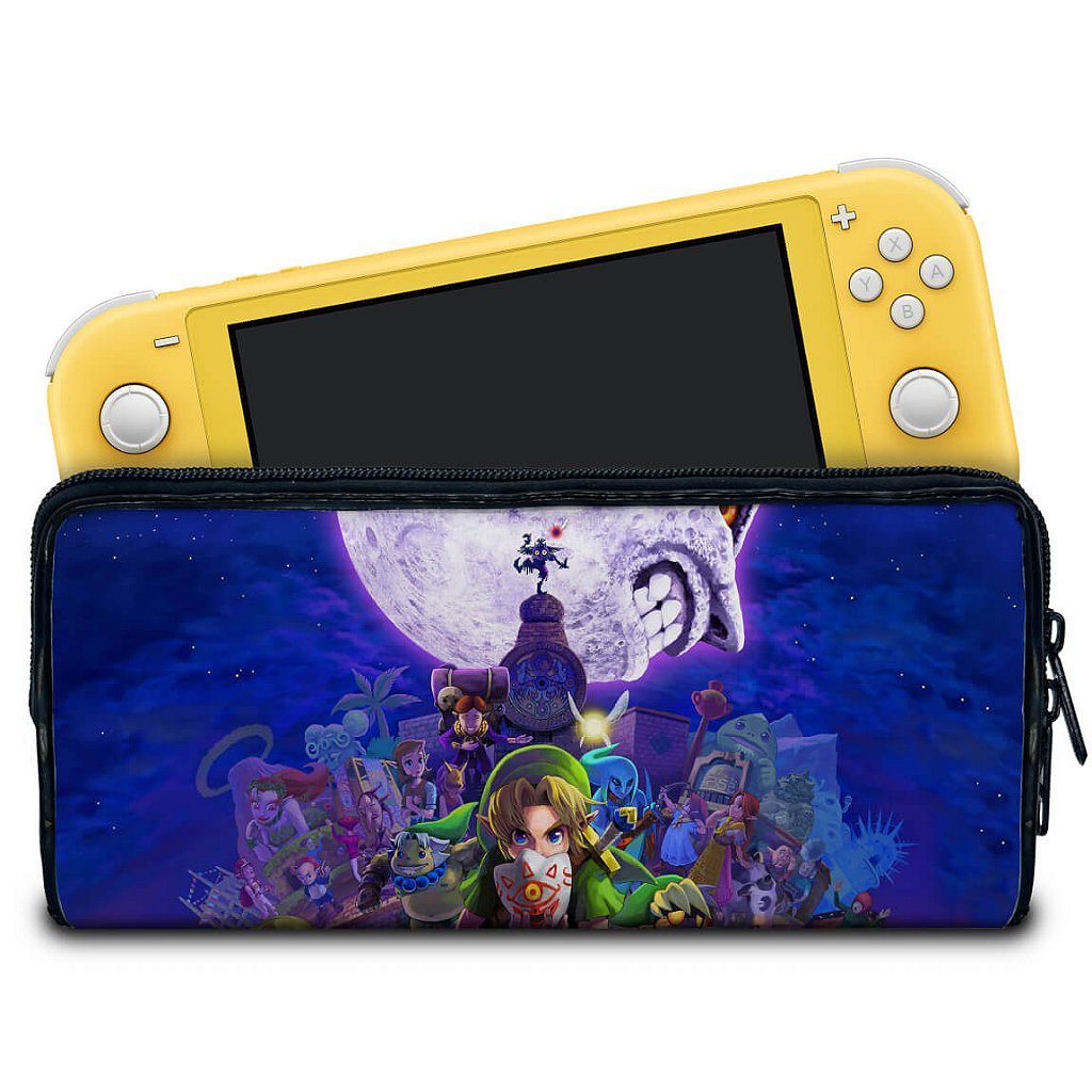 Case Nintendo Switch Lite Bolsa Estojo - Zelda: Majoras Mask