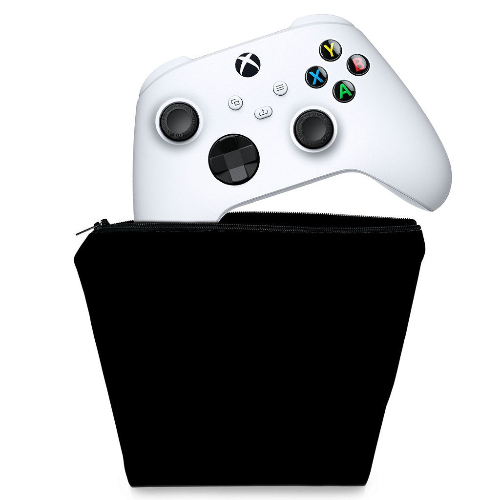 Capa Case Xbox Series S X Controle - Preta All Black