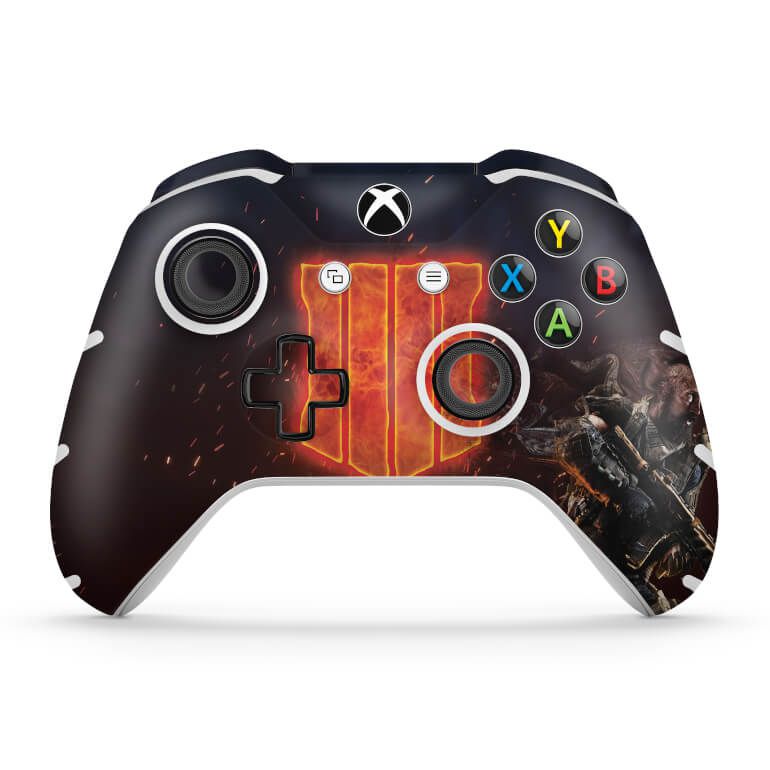 Skin Anti-Rage Xbox One Slim X Controle - Call of Duty Black ops 4