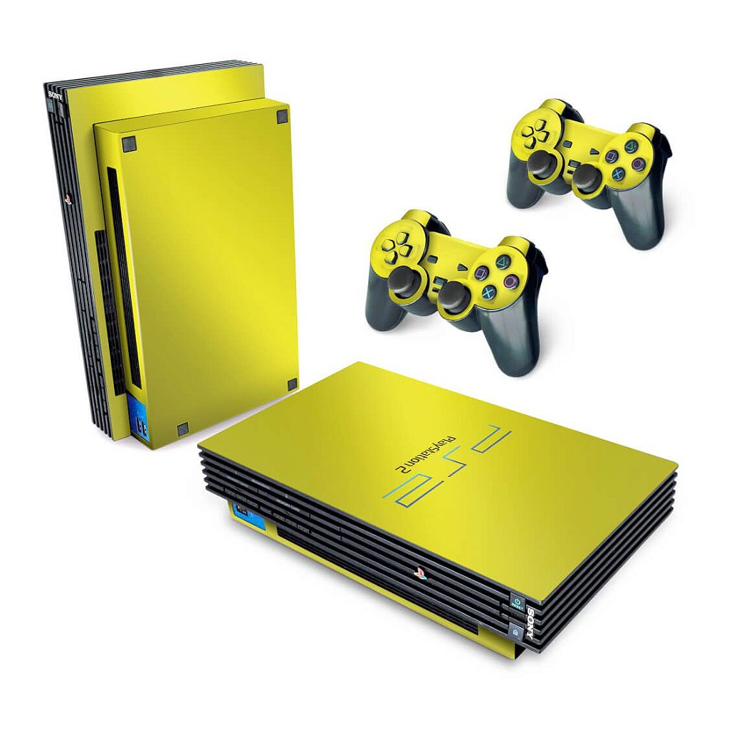 Skin Anti-Rage PS2 Fat - Amarelo