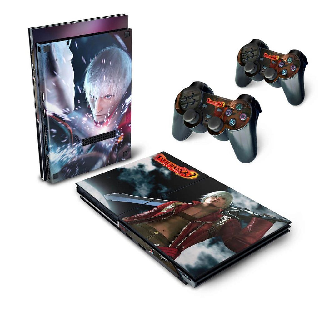 Skin Anti-Rage PS2 Slim - Devil May Cry 3