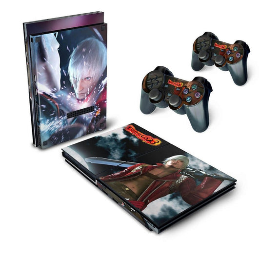 Skin Anti-Rage PS2 Slim - Devil May Cry 3