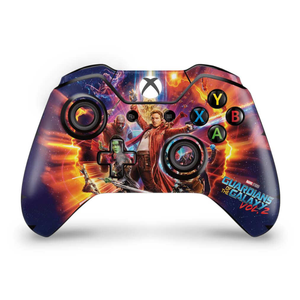 Skin Anti-Rage Xbox One Fat Controle - Guardiões da Galáxia Vol 2
