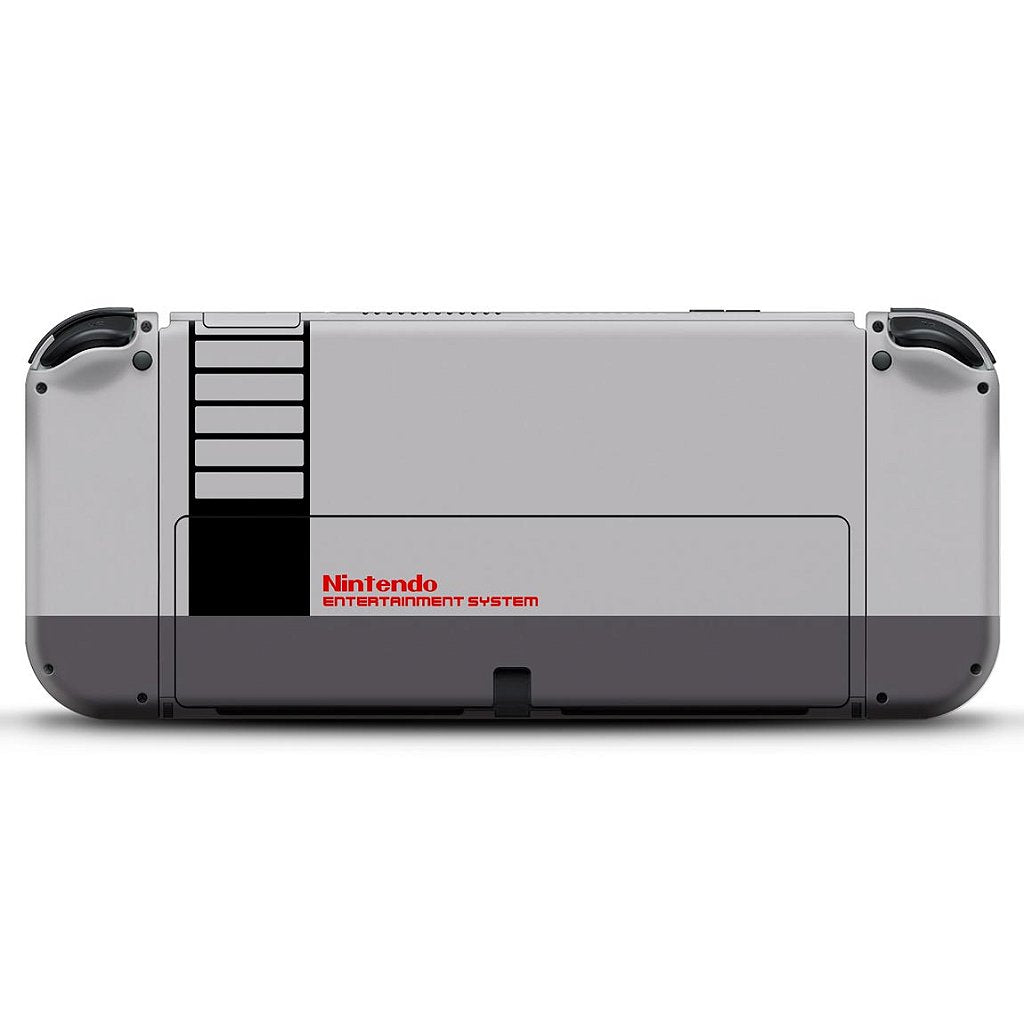 KIT Capa Anti Poeira e Skin Anti-Rage Nintendo Switch 1 Oled - Nintendinho Nes - Pop Arte Skins - foto 4