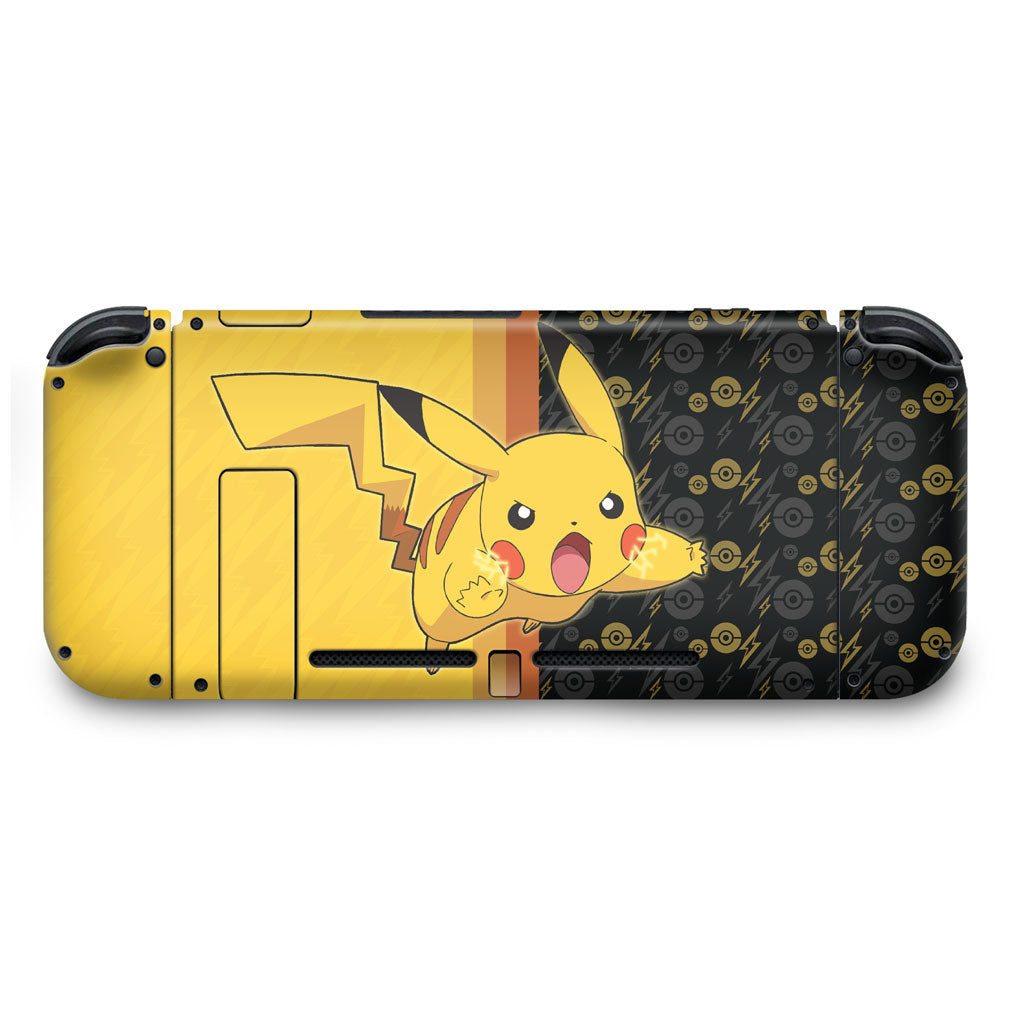 KIT Capa Anti Poeira e Skin Anti-Rage Nintendo Switch 1 - Pikachu Pokemon - Pop Arte Skins - foto 4