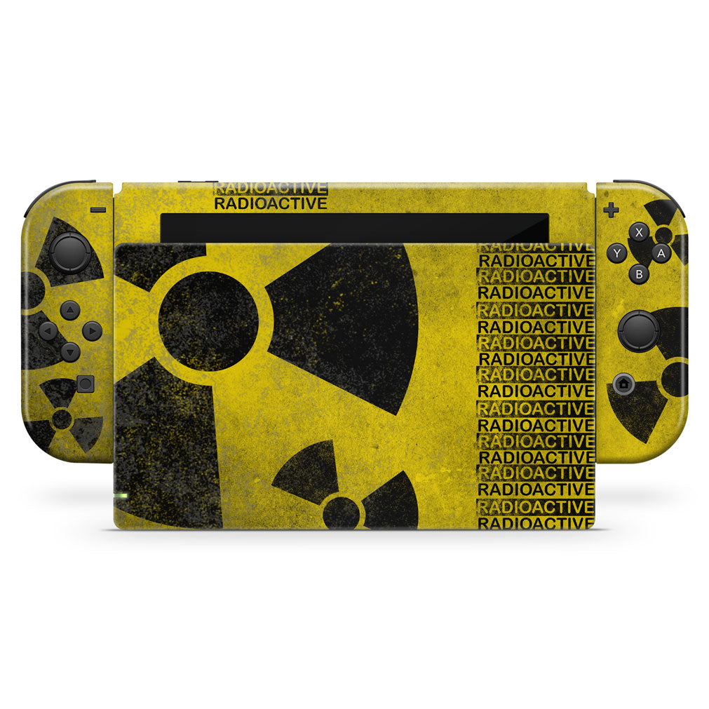 KIT Capa Anti Poeira e Skin Anti-Rage Nintendo Switch 1 - Radioativo - Pop Arte Skins - foto 3