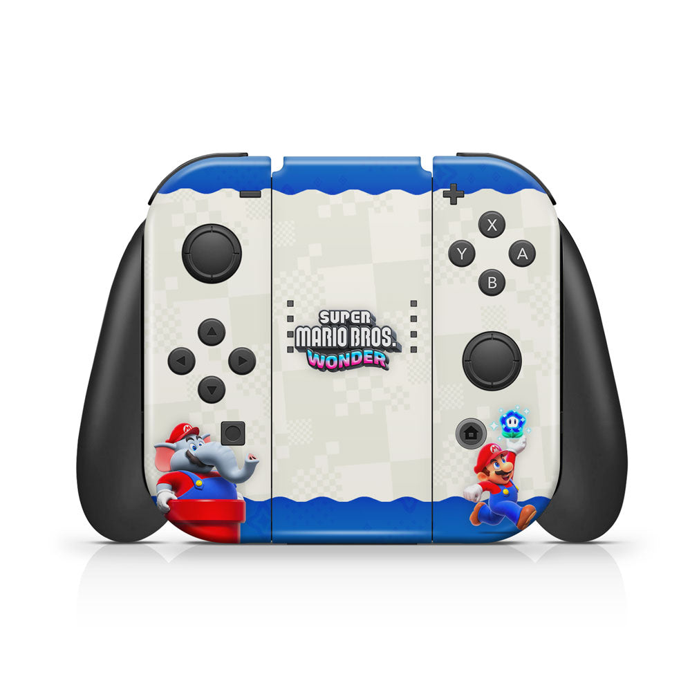 KIT Capa Anti Poeira e Skin Anti-Rage Nintendo Switch 1 - Super Mario Bros. Wonder - Pop Arte Skins - foto 5