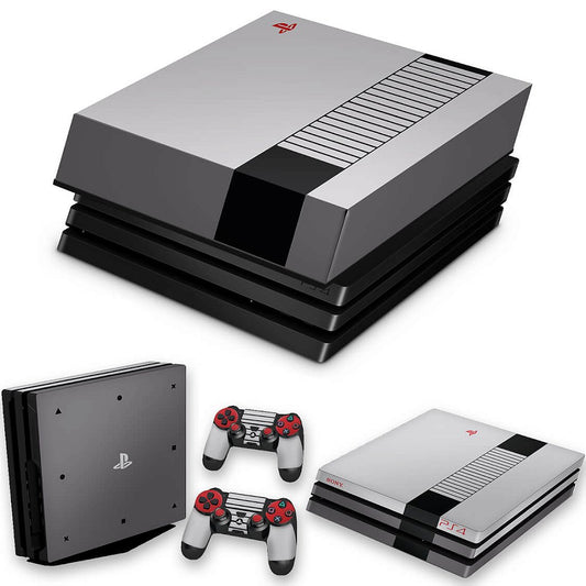 KIT Capa Anti Poeira e Skin Anti-Rage PS4 Pro - Nintendinho