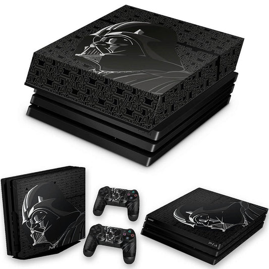 KIT Capa Anti Poeira e Skin Anti-Rage PS4 Pro - Star Wars Battlefront Especial Edition