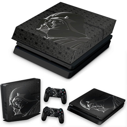 KIT Capa Anti Poeira e Skin Anti-Rage PS4 Slim - Star Wars Battlefront Especial Edition