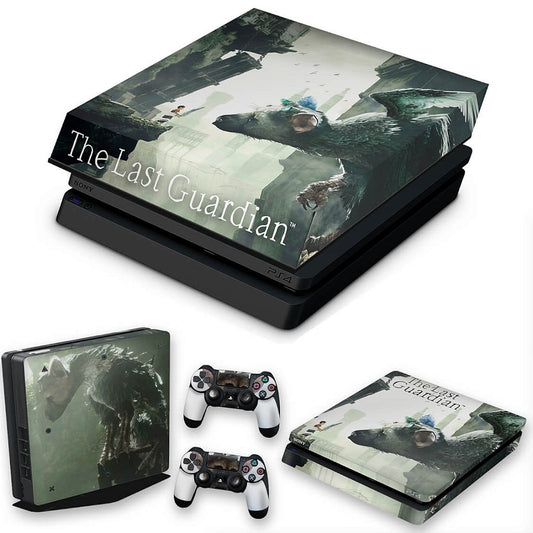 KIT Capa Anti Poeira e Skin Anti-Rage PS4 Slim - The Last Guardian
