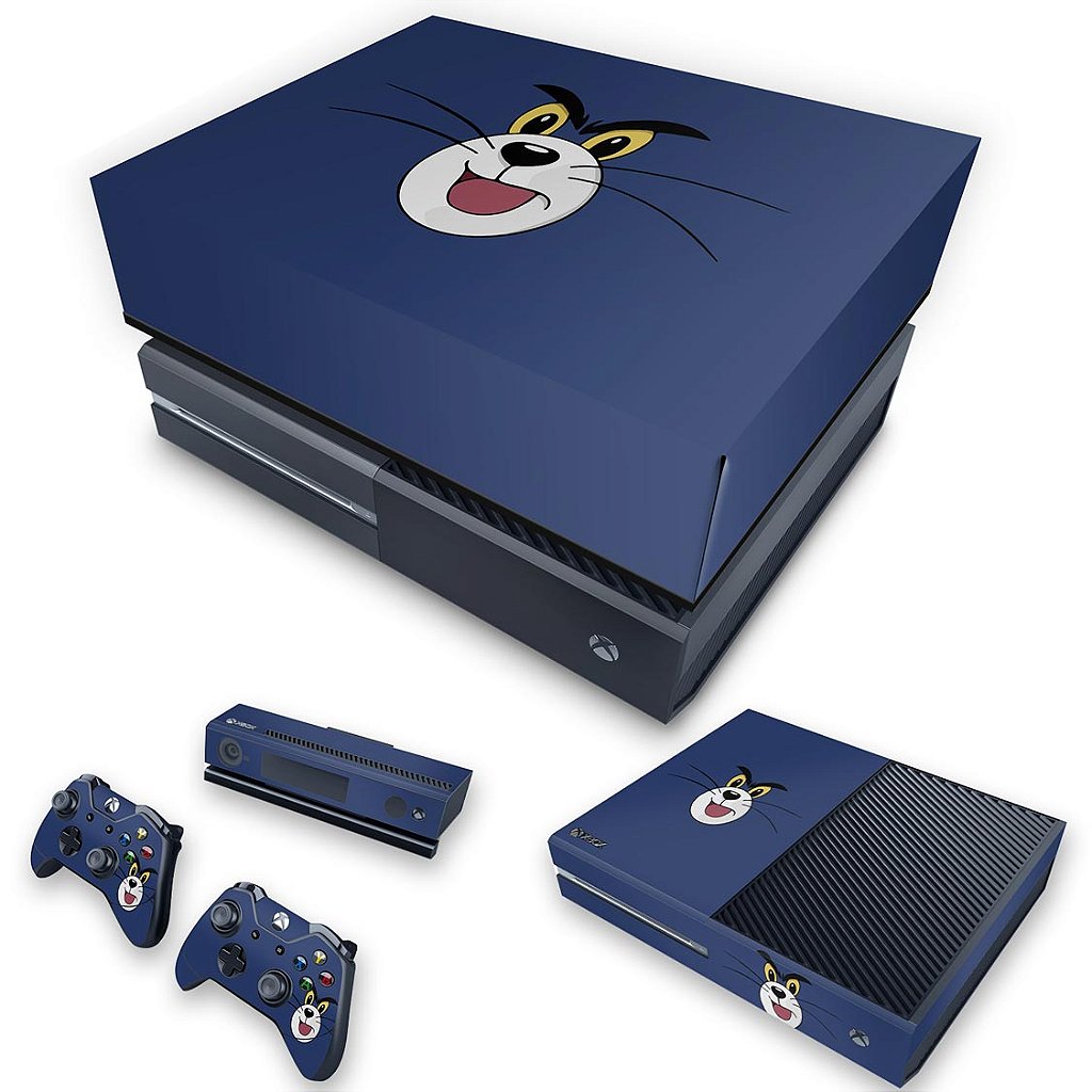 KIT Capa Anti Poeira e Skin Anti-Rage Xbox One Fat - Tom