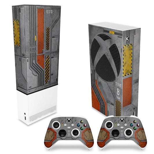 KIT Capa Anti Poeira e Skin Anti-Rage Xbox Series S Vertical - Starfield
