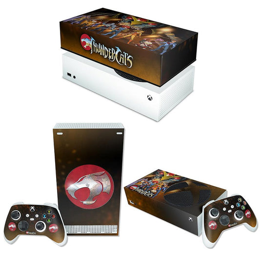 KIT Capa Anti Poeira e Skin Anti-Rage Xbox Series S Horizontal - Thundercats