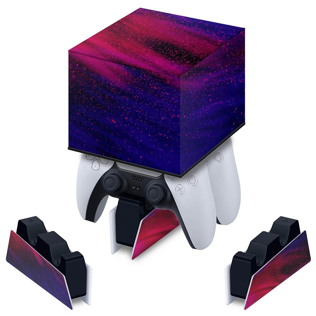 Capa PS5 Base de Carregamento Controle - Abstrato #101