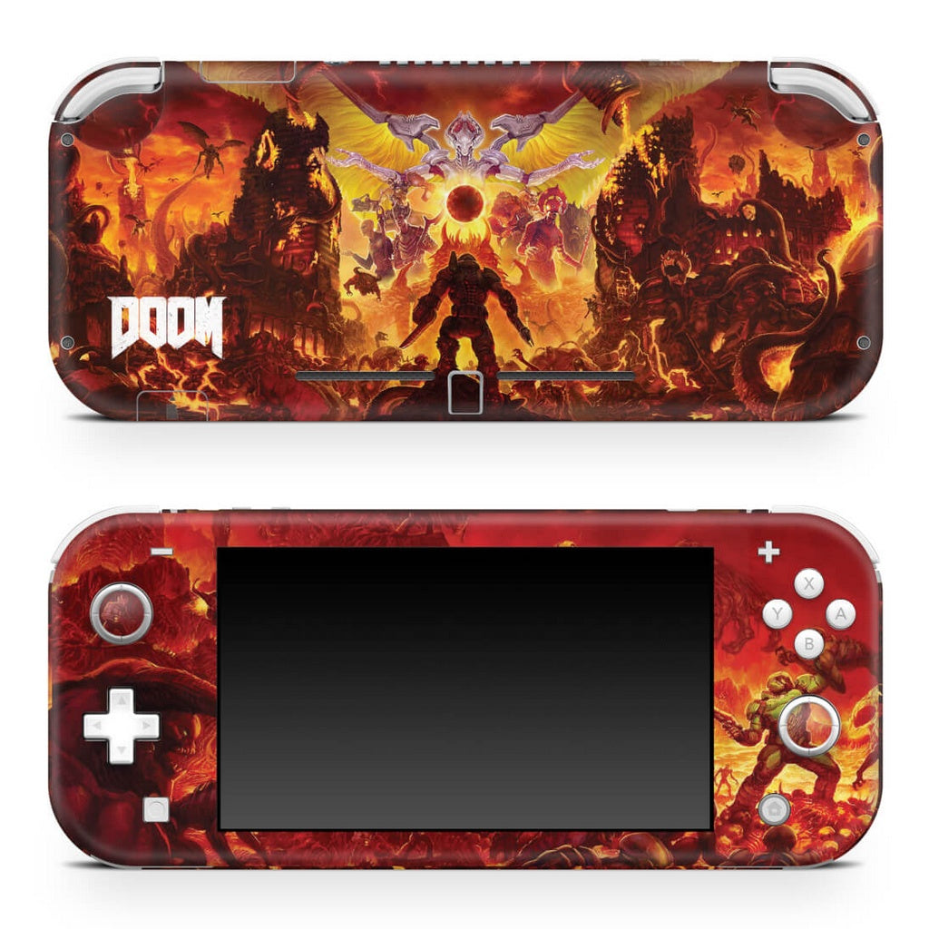 Skin Anti-Rage Nintendo Switch 1 Lite - Doom