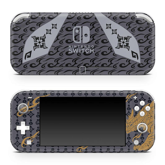 Skin Anti-Rage Nintendo Switch 1 Lite - Monster Hunter Rise