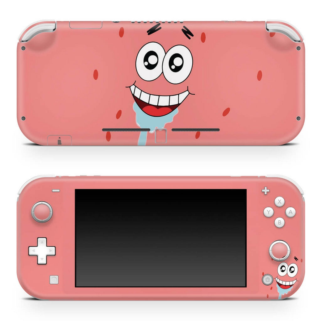 Skin Anti-Rage Nintendo Switch 1 Lite - Patrick Bob Esponja