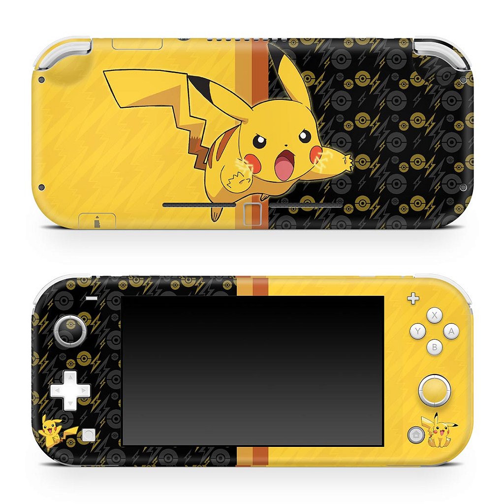Skin Anti-Rage Nintendo Switch 1 Lite - Pikachu Pokemon