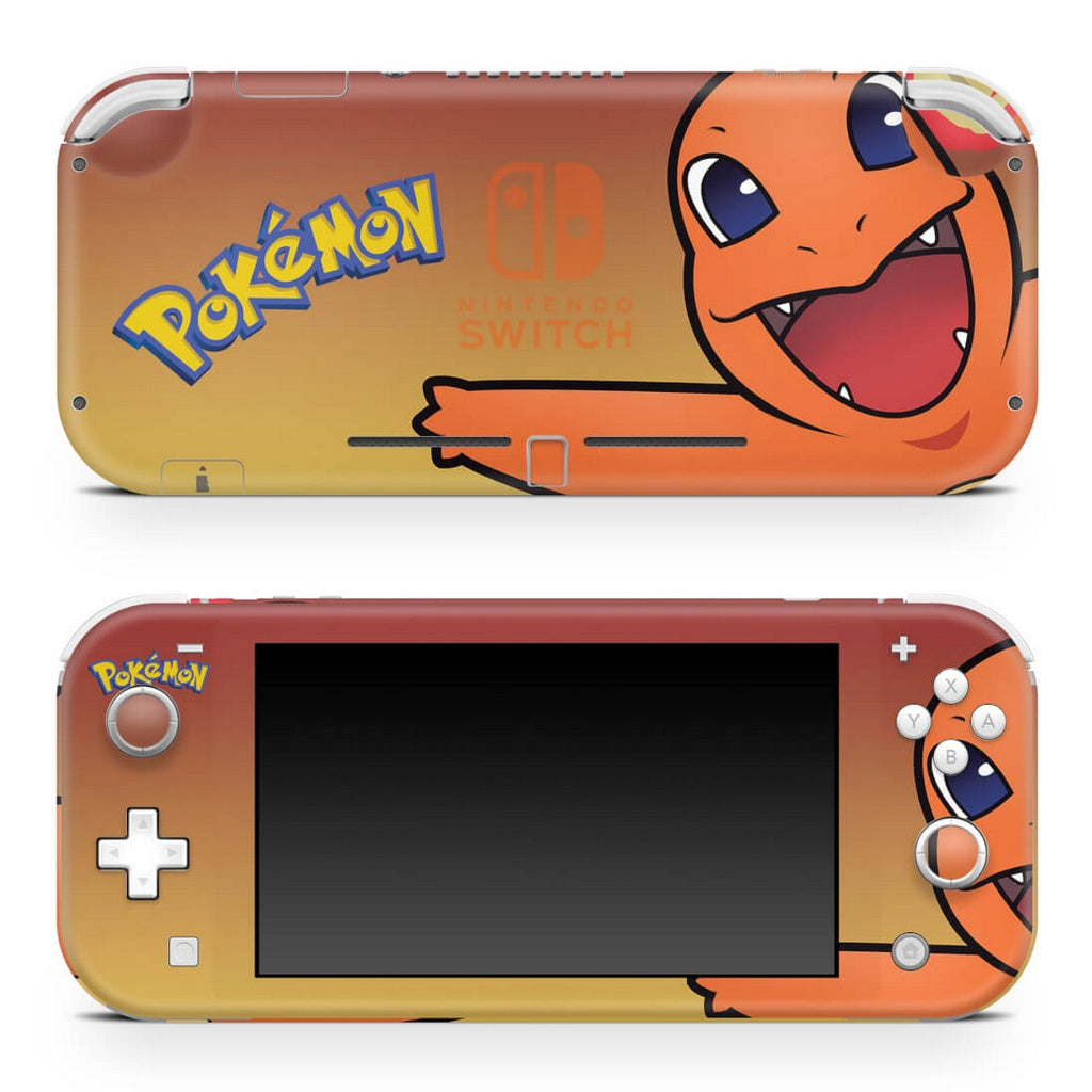 Skin Anti-Rage Nintendo Switch 1 Lite - Pokémon Charmander