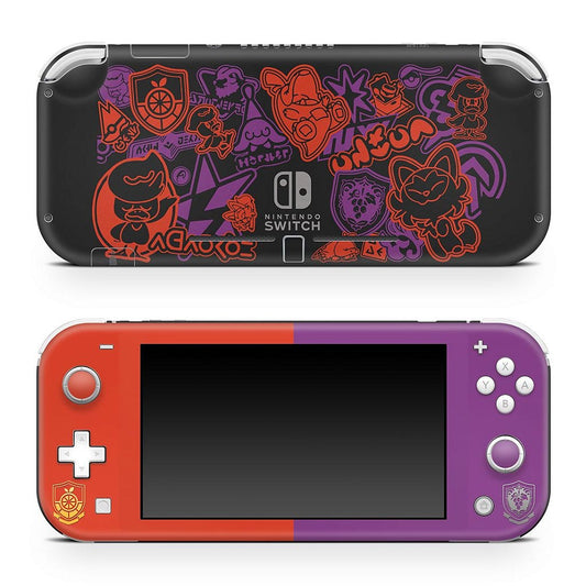 Skin Anti-Rage Nintendo Switch 1 Lite - Pokémon Scarlet e Violet