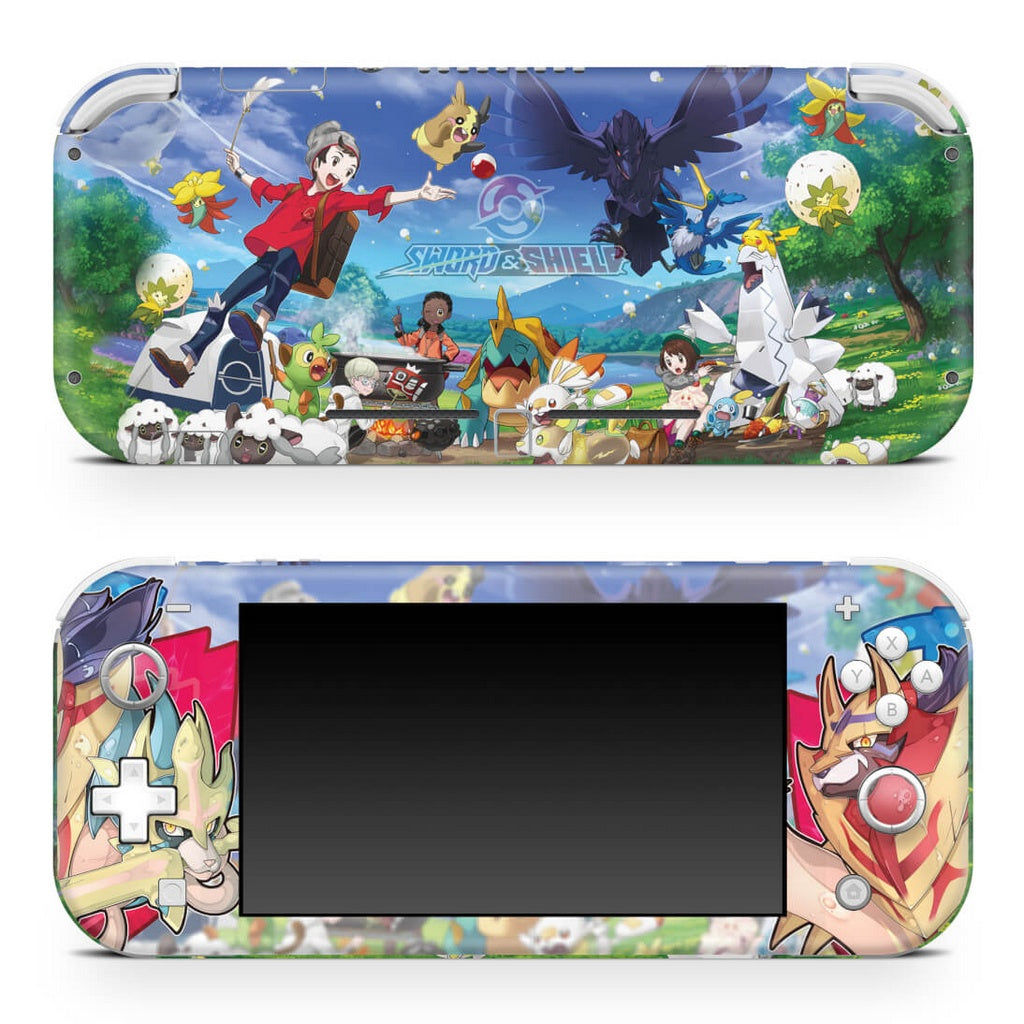 Skin Anti-Rage Nintendo Switch 1 Lite - Pokémon Sword And Shield